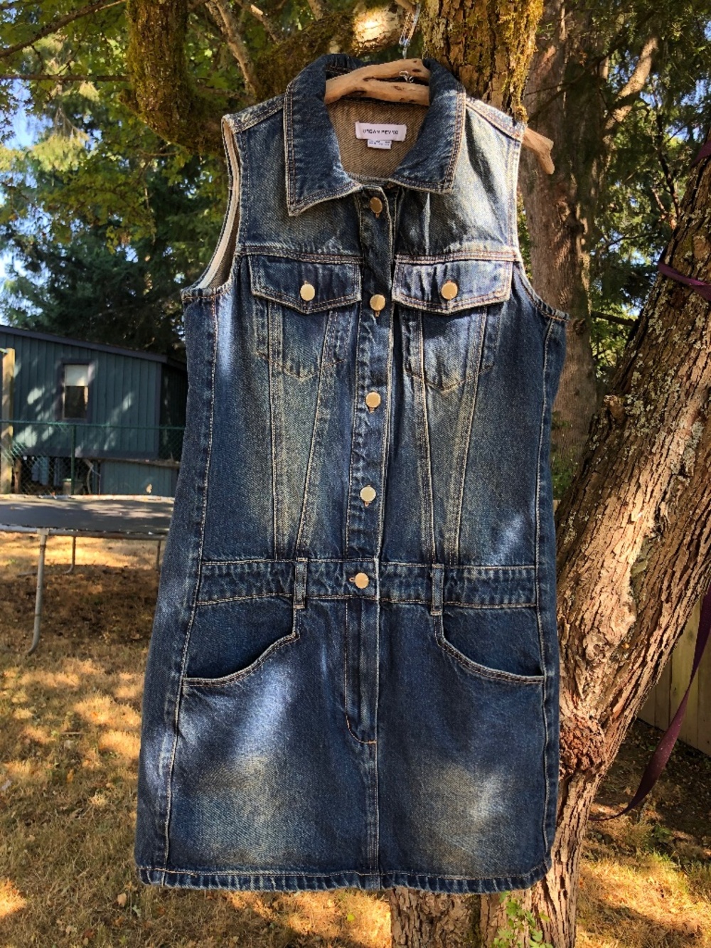 Denim dress
